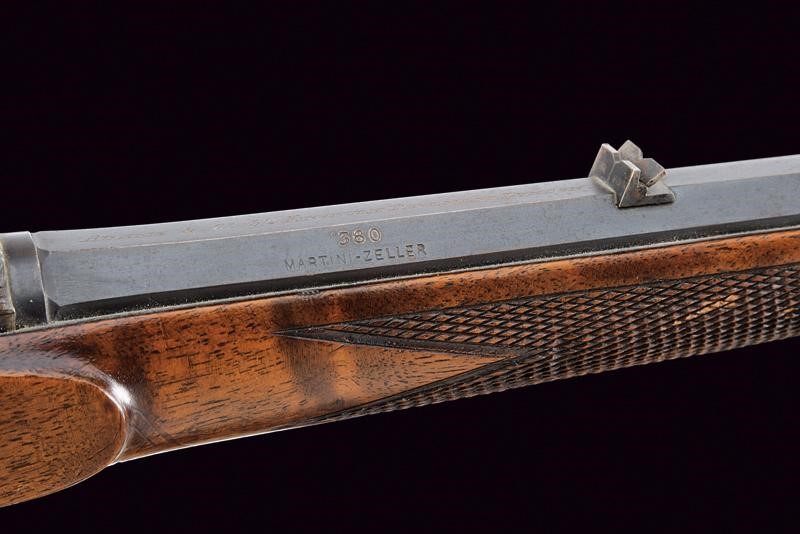 Adams & Co., Carabina per la caccia al coniglio con sistema Martini, inghilterra, 1880-1889 circa...