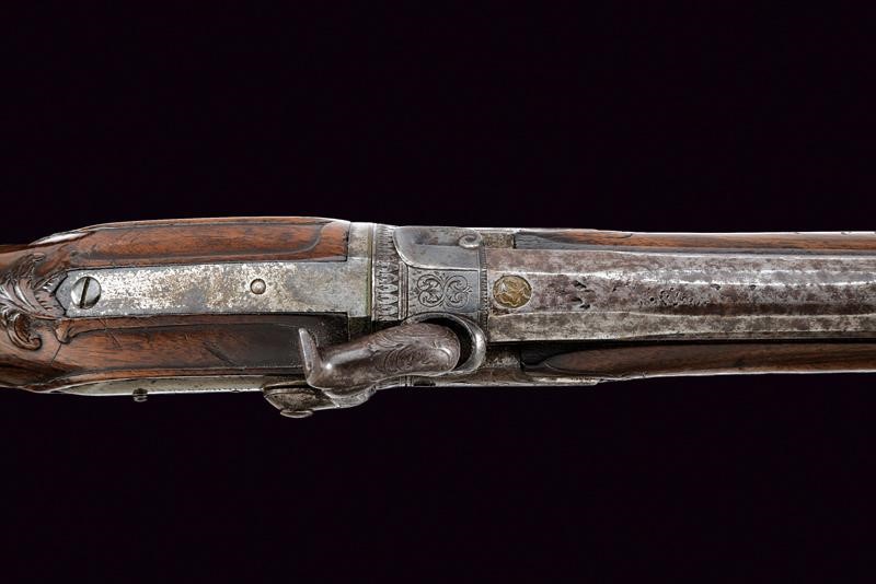 Lindenschmidt, Carabina Wender a Luminello, Germania, Prima metà del XIX Secolo