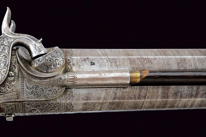 Pirko, Elegante sovrapposto a luminello, Vienna, Cal. 15,5 mm, Metà del XIX Secolo