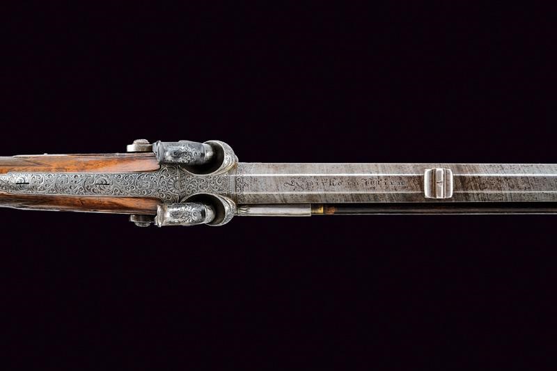 Pirko, Elegante sovrapposto a luminello, Vienna, Cal. 15,5 mm, Metà del XIX Secolo
