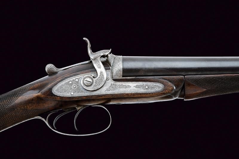 Westley Richards, Doppietta a cani esterni, calibro 12, Inghilterra, 1880-1889