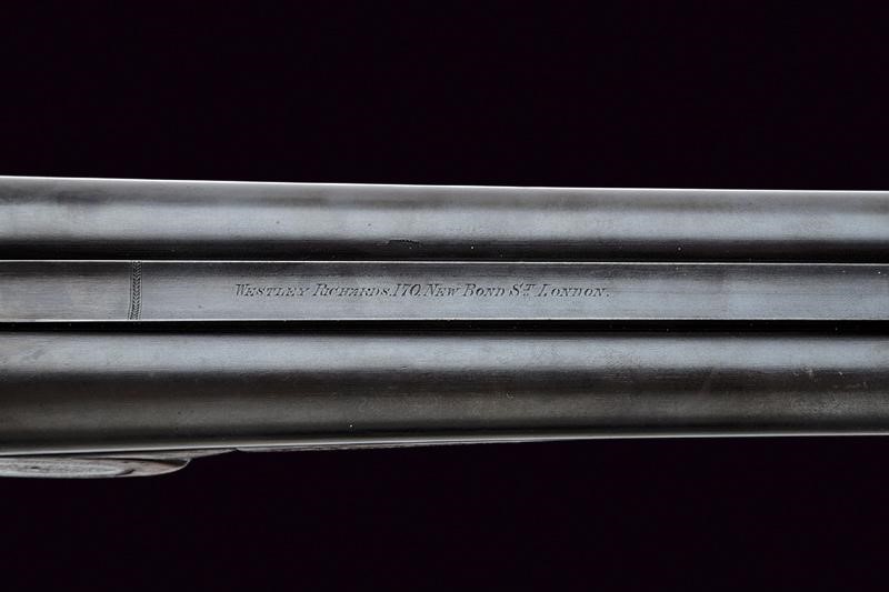 Westley Richards, Doppietta a cani esterni, calibro 12, Inghilterra, 1880-1889