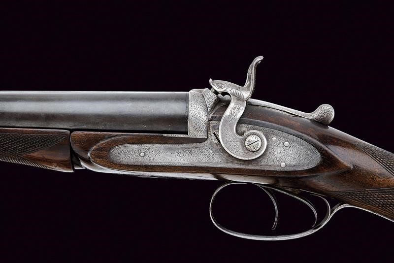 Westley Richards, Doppietta a cani esterni, calibro 12, Inghilterra, 1880-1889