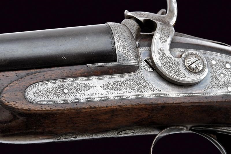 Westley Richards, Doppietta a cani esterni, calibro 12, Inghilterra, 1880-1889