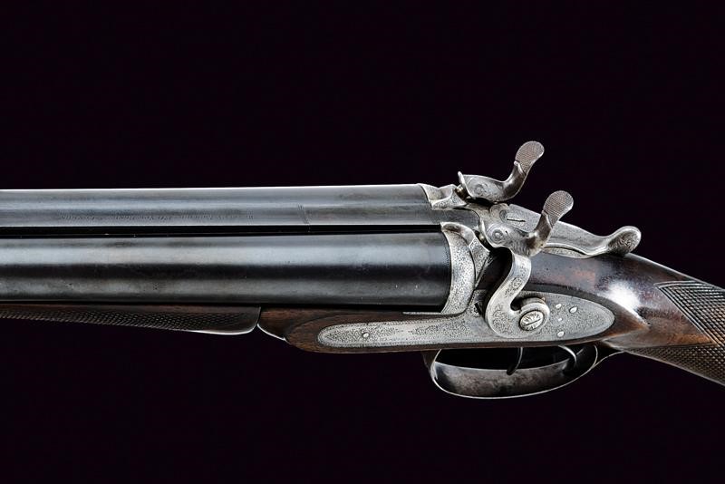 Westley Richards, Doppietta a cani esterni, calibro 12, Inghilterra, 1880-1889