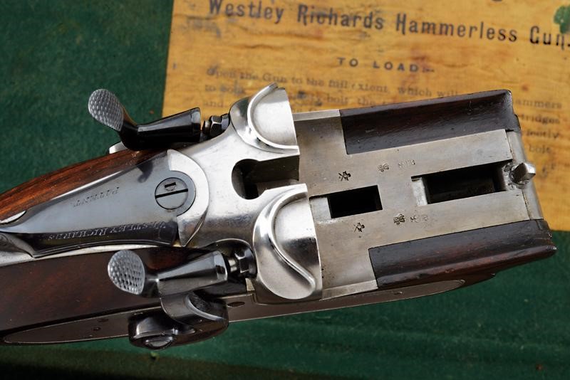 Westley Richards, Doppietta a cani esterni, Londra, 1885-90