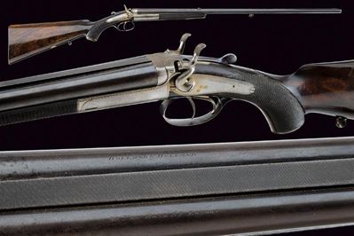 Holland & Holland, Elegante doppietta rigata per caccia, 1882