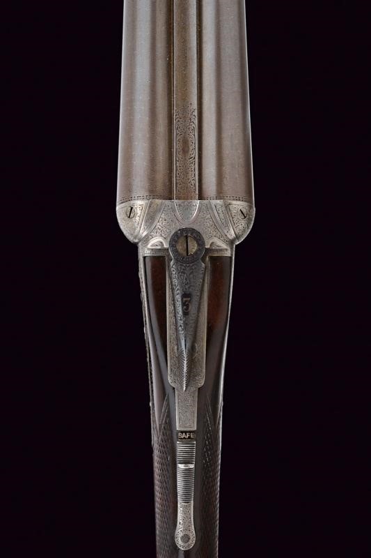 Charles Lancaster, Rara doppietta a retrocarica cal. 12, Londra, 1885-90