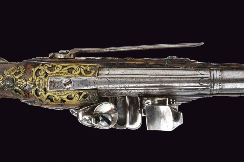 Il Guardiani, Pistola alla fiorentina, anghiari, cal. 11 mm, fine XVIII sec.