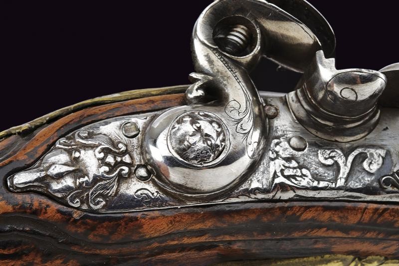 Il Guardiani, Pistola alla fiorentina, anghiari, cal. 11 mm, fine XVIII sec.