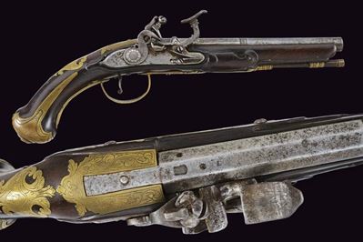 Pistola alla fiorentina, Italia settentrionale, primo quarto del XIX secolo