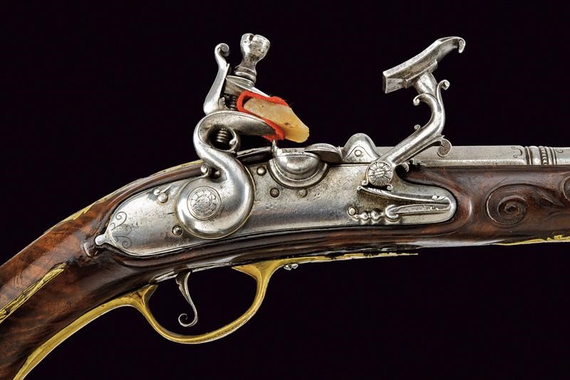 Pistola alla fiorentina, Toscana, Prima metà del XVIII Secolo