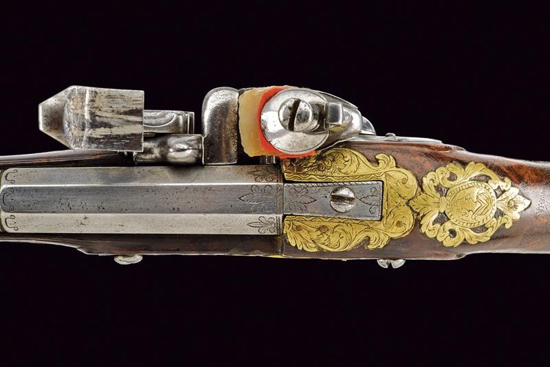 Pistola alla fiorentina, Toscana, Prima metà del XVIII Secolo