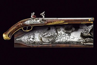 Pistola alla fiorentina, Toscana, circa 1700
