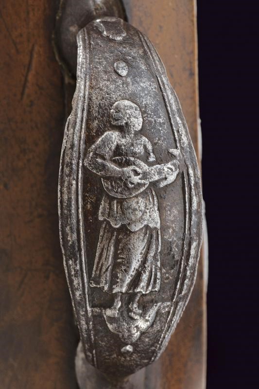 Pistola a pietra focaia, Francia, XVIII Secolo