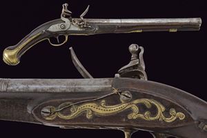 A flintlock pistols for the Oriental market