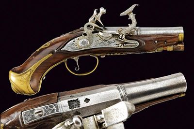 Il Selmi, Pistola da viaggio alla fiorentina, Toscana, XVIII secolo