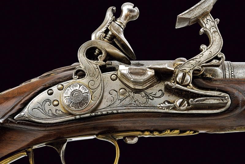 Il Selmi, Pistola da viaggio alla fiorentina, Toscana, XVIII secolo