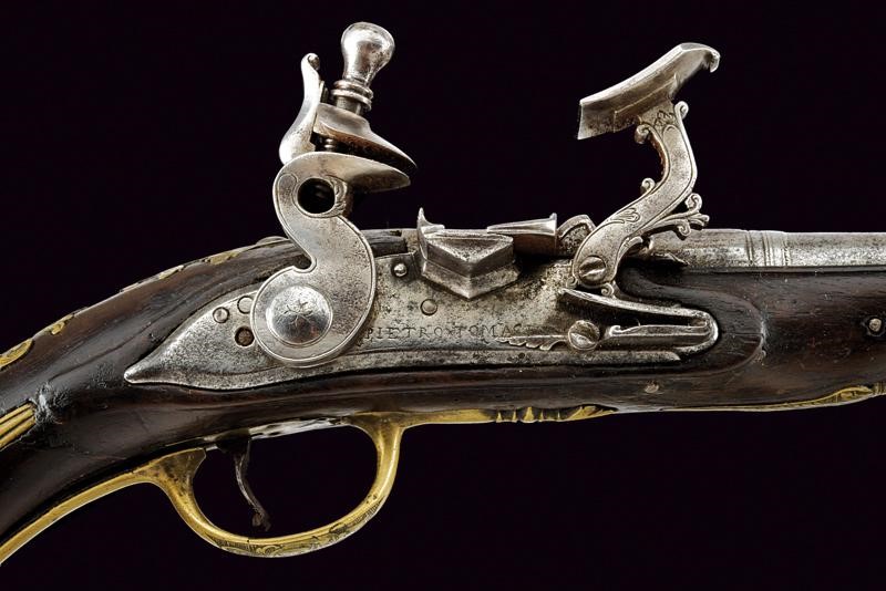 Pietro Tommasi, Pistola da viaggio alla fiorentina, stazzema, Seconda metà del XVIII secolo