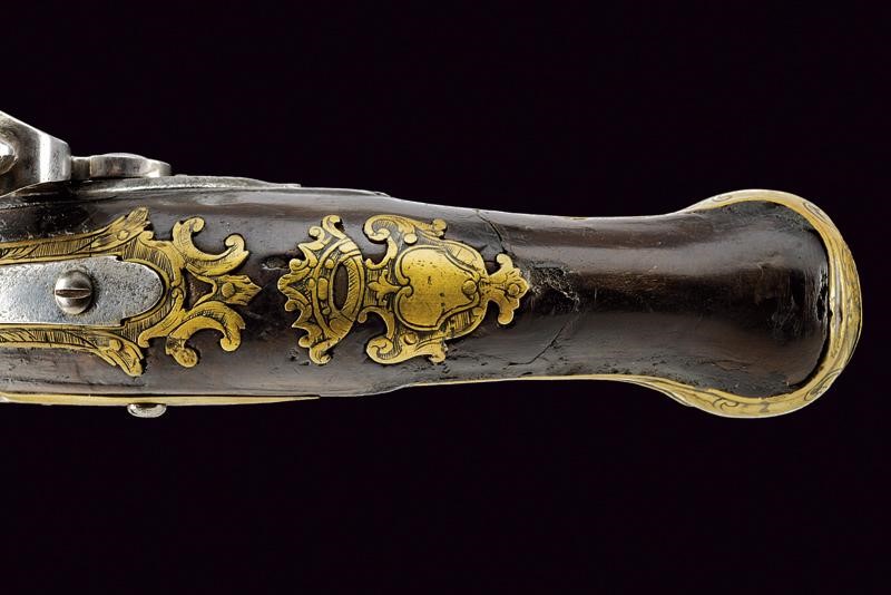 Pietro Tommasi, Pistola da viaggio alla fiorentina, stazzema, Seconda metà del XVIII secolo