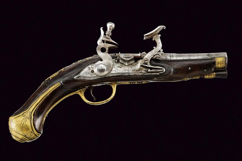 Pietro Tommasi, Pistola da viaggio alla fiorentina, stazzema, Seconda metà del XVIII secolo