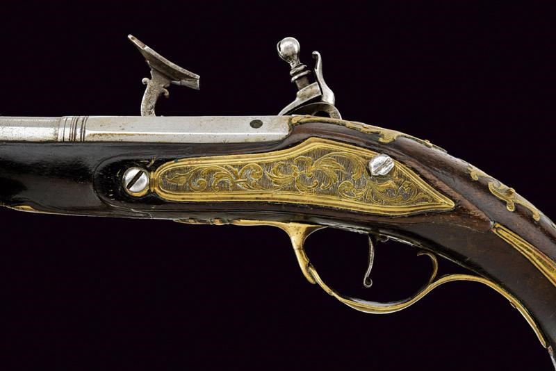 Pietro Tommasi, Pistola da viaggio in stazzema, seconda metà XVIII secolo