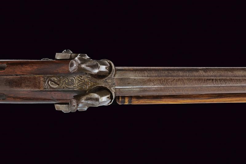 Pietro Beretta, Pistola a luminello a due canne sovrapposte, cal. 13 mm, metà XIX secolo