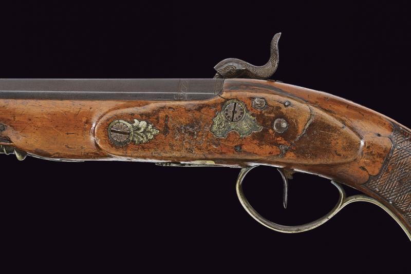 Burckhardt, Pistola a luminello, Germania, metà del XIX secolo