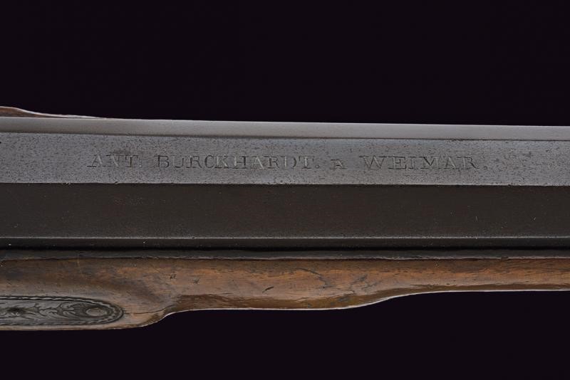 Burckhardt, Pistola a luminello, Germania, metà del XIX secolo