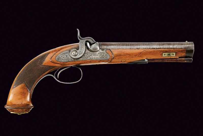 Pirko, Pistola a luminello, Vienna, metà XIX secolo