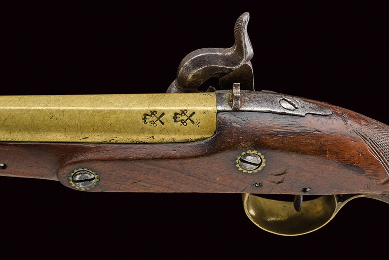 Bennett, Pistola da marina ridotta a percussione, Inghilterra, primo quarto del XIX secolo
