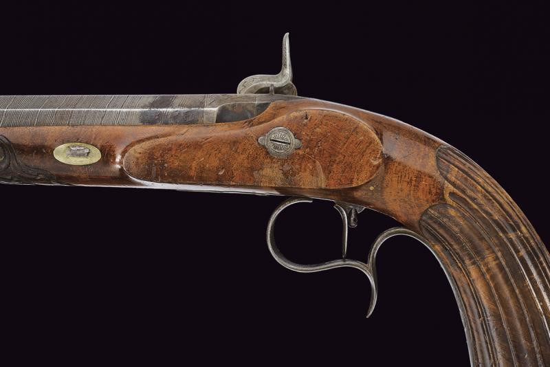 Pistole da tiro a luminello, Belgio, Metà del XIX Secolo