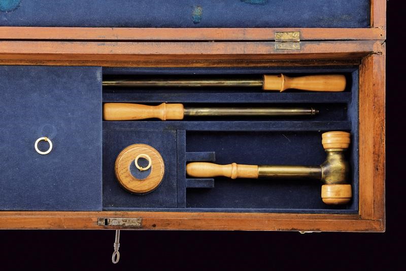 Roguet, Paio di pistole a luminello in cassetta