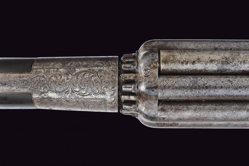 Mariette, Pepperbox a luminello a otto canne, Belgio, Metà XIX Secolo