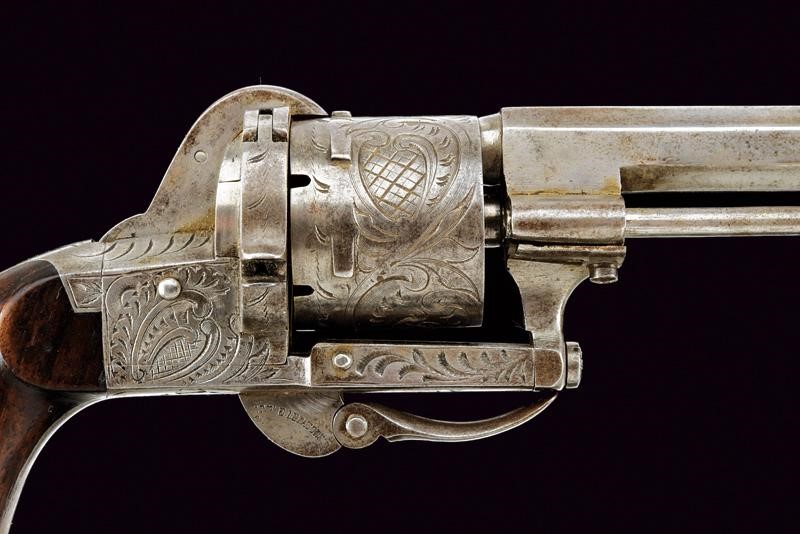 Revolver Lefaucheux, modello a spillo, calibro 7 mm del 1870