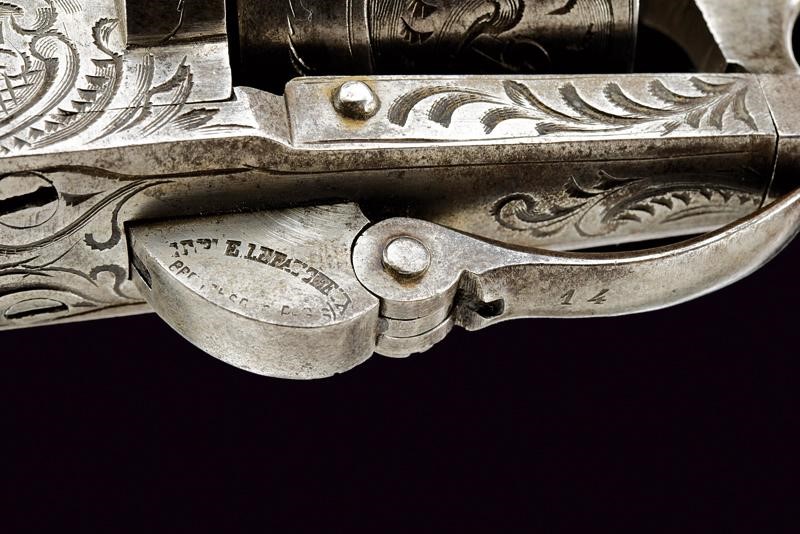 Revolver Lefaucheux, modello a spillo, calibro 7 mm del 1870