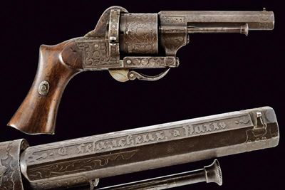 Lefaucheux, Revolver a spillo, Parigi, 1870 circa