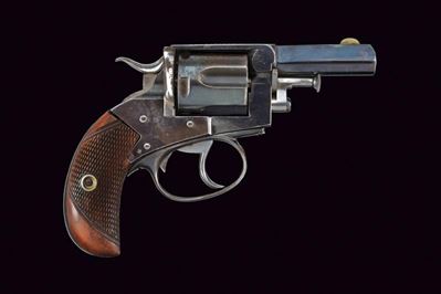 Revolver Webley No. 2, calibro 350 Center Fire, Inghilterra, 1880-1889
