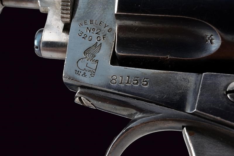 Revolver Webley No. 2, calibro 350 Center Fire, Inghilterra, 1880-1889