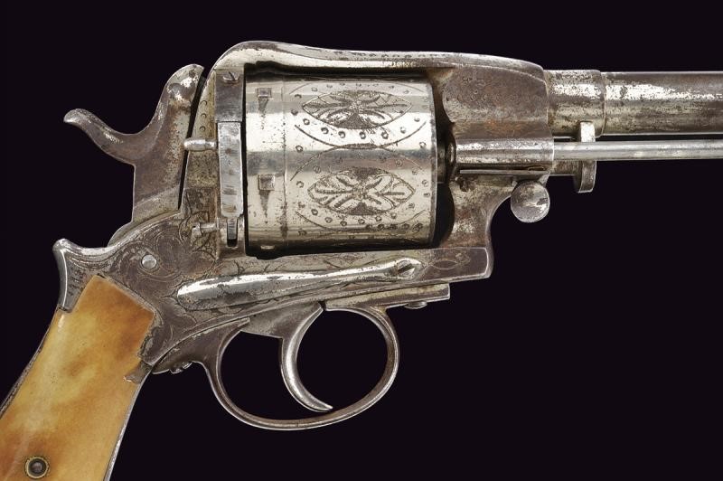 Revolver Gasser, Tipo Montenegrino a percussione centrale, circa 1880
