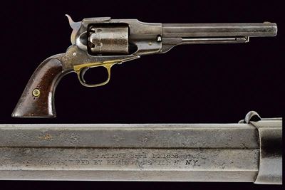 Remington-Beals, Navy Model Revolver, cal. 36, 1861 - 1862