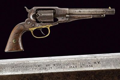Remington, Rider D/A New Model Belt Revolver, cal. 36, 1863 - 1865