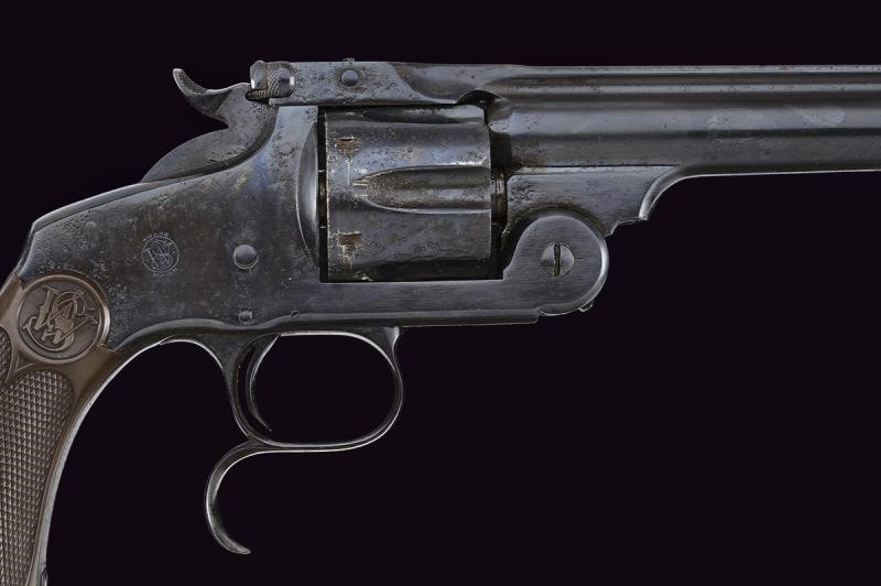Smith & Wesson, New Model No. 3 Single Action Revolver, cal. 44 S&W Russian, 1878-1898