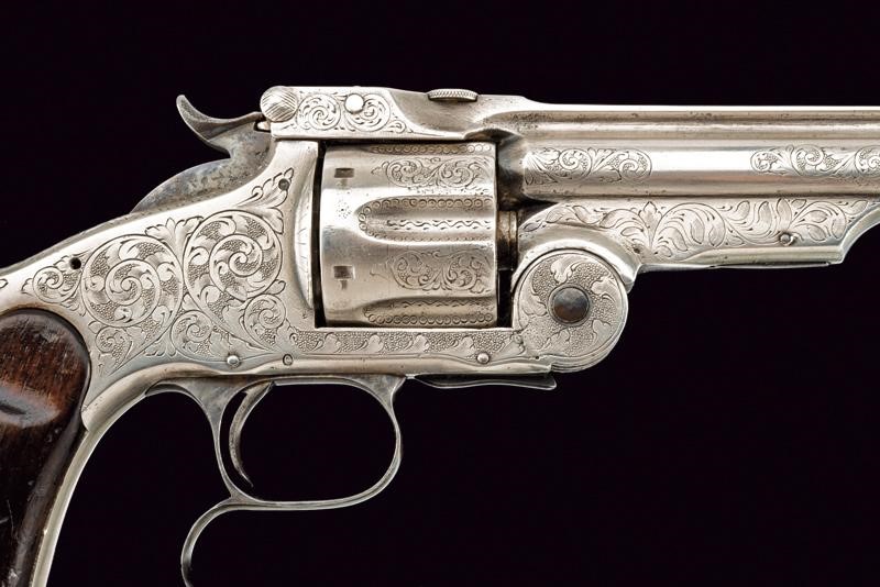 S&W, Model 3 Russian Third Model revolver, calibro .44, circa 1880