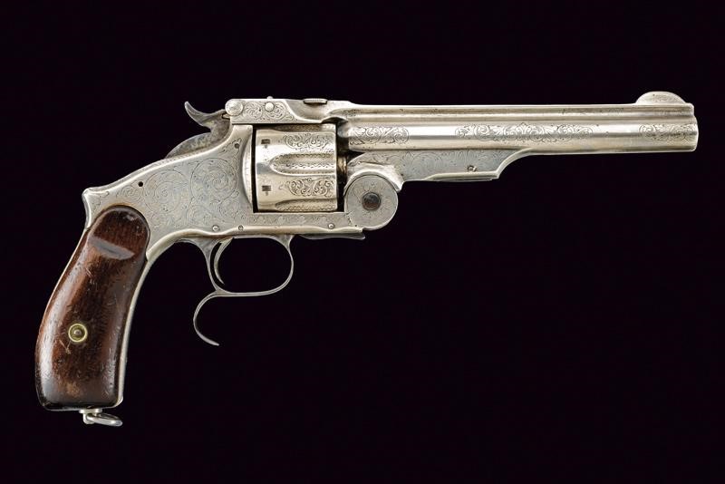 S&W, Model 3 Russian Third Model revolver, calibro .44, circa 1880