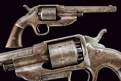 Allen & Whelock, Center Hammer Navy, cal. 36, 1861-1862