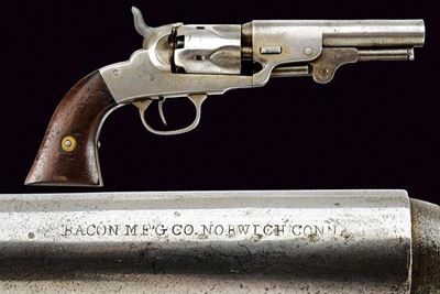 Bacon Mfg. Pocket Model Revolver, cal. 31, 1858-1867