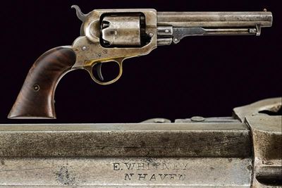 Whitney, Pocket Model Percussion Revolver, cal. 31, 1850/60