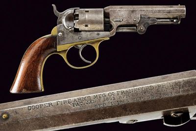 J.M. Cooper, Pocket Model Revolver, cal. 31, USA