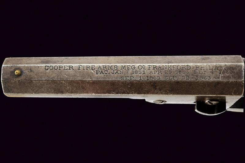 J.M. Cooper, Pocket Model Revolver, cal. 31, USA